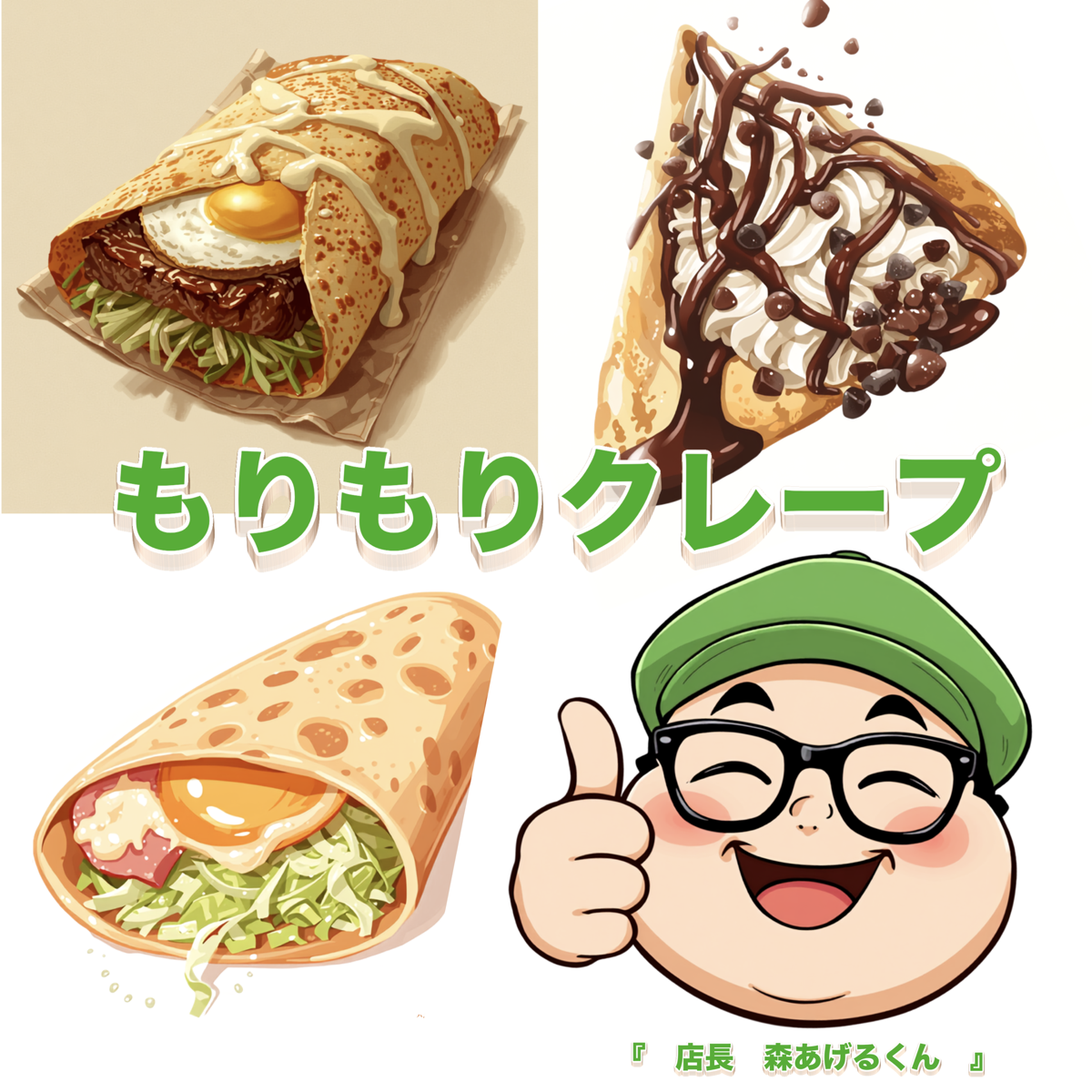 もりもりクレープ
